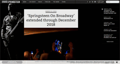 Desktop Screenshot of brucespringsteen.net