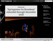 Tablet Screenshot of brucespringsteen.net